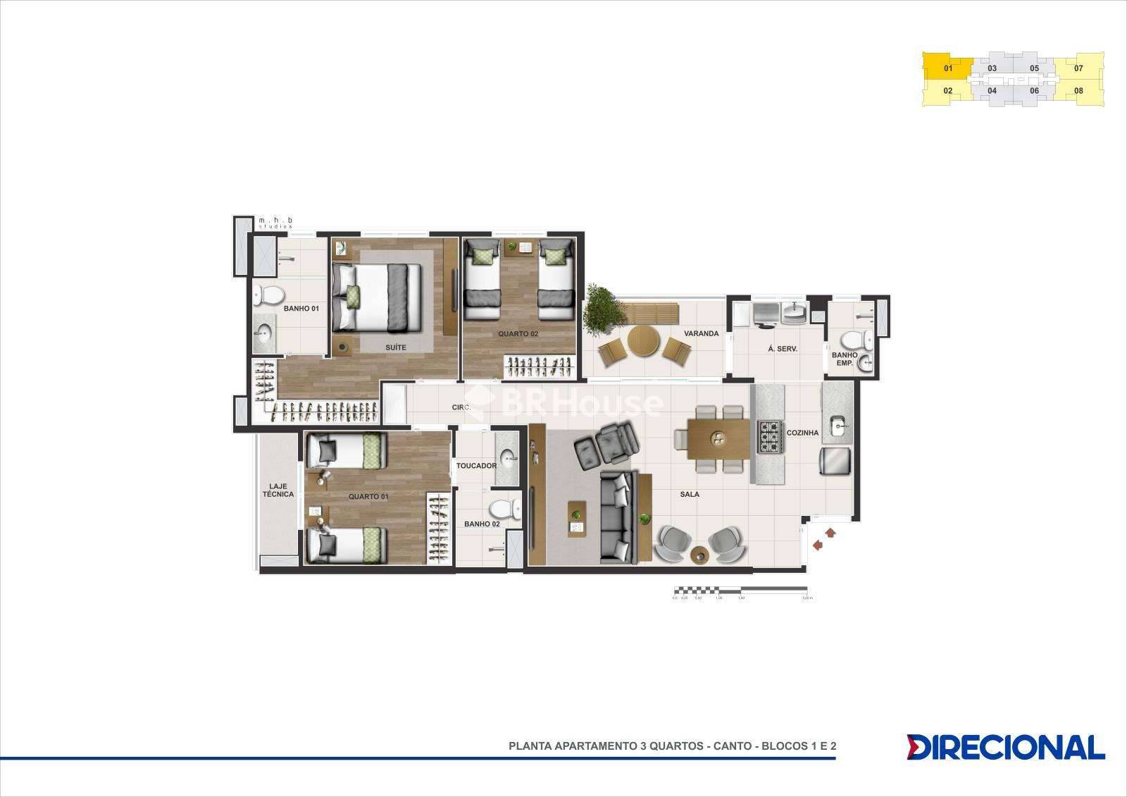 Reserva Parque Clube  Torres 1, 2 e 3 - Avenida Carnaúbas